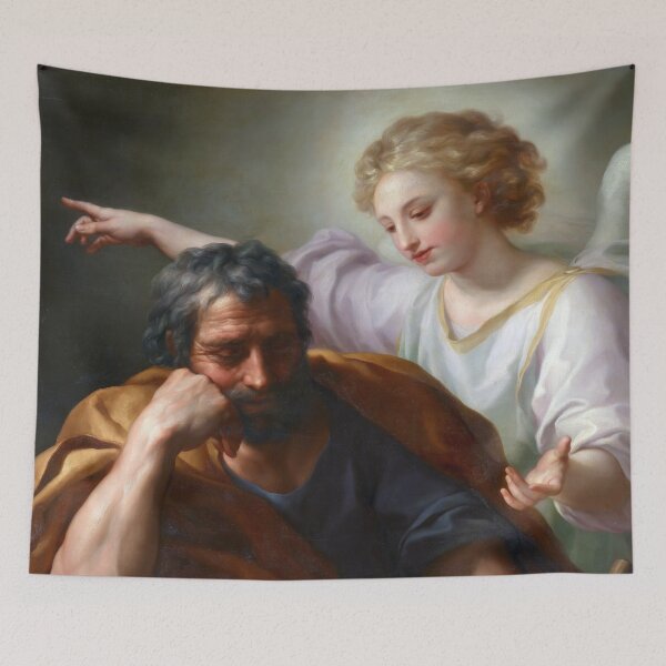 Item preview, The Dream of St. Joseph by Mengs (1774) designed and sold by allhistory.