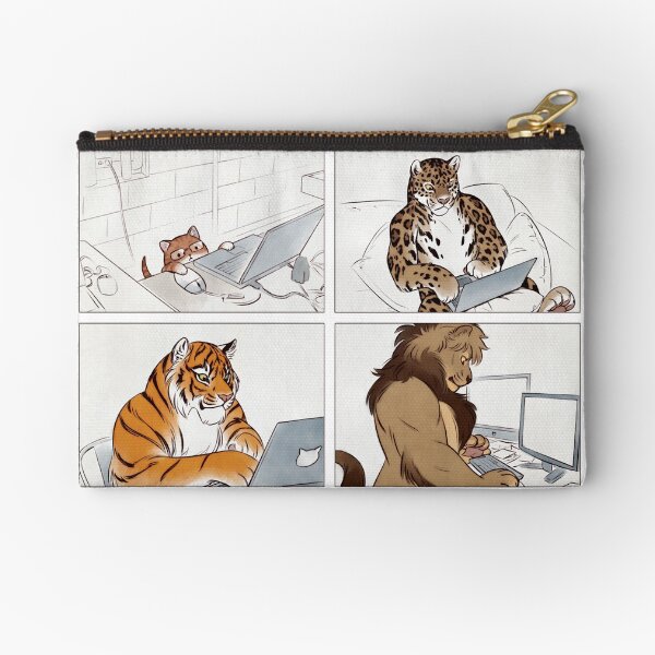 Cat Bros Zipper Pouch