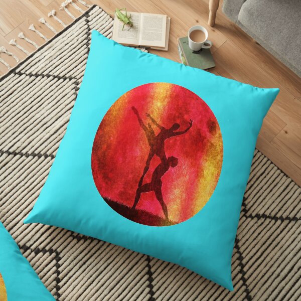 the Symphonic Paradise of the Full Moon, for a couple of ballet dancers. Floor Pillow