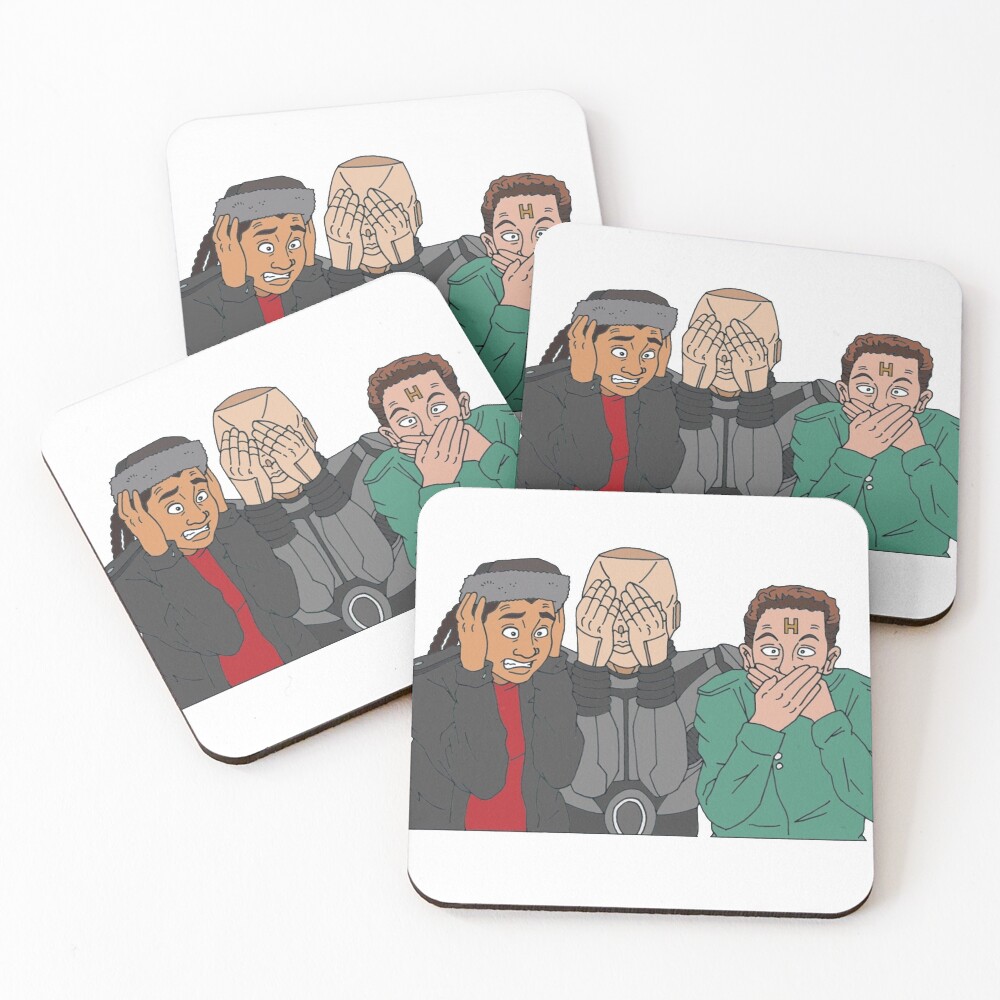 Item preview, Coasters (Set of 4) designed and sold by PODLizardWizard.