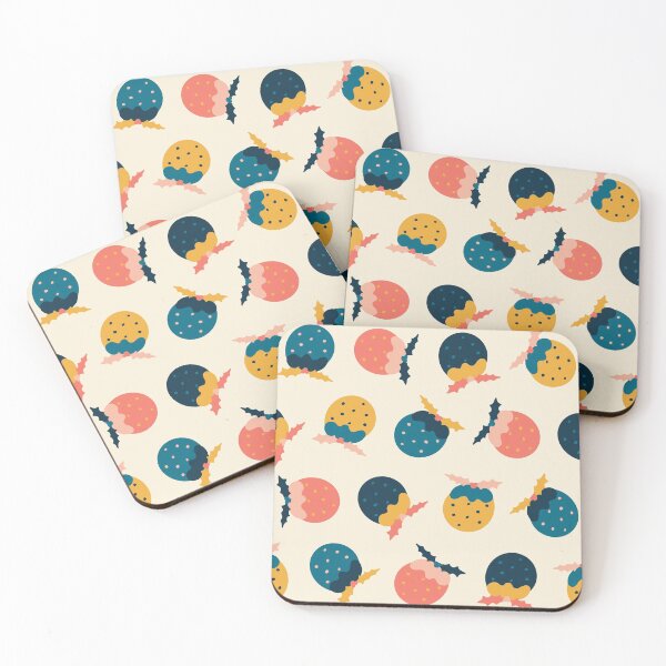 Item preview, Merry And Bright Festive Puds Pattern designed and sold by rocketandindigo.