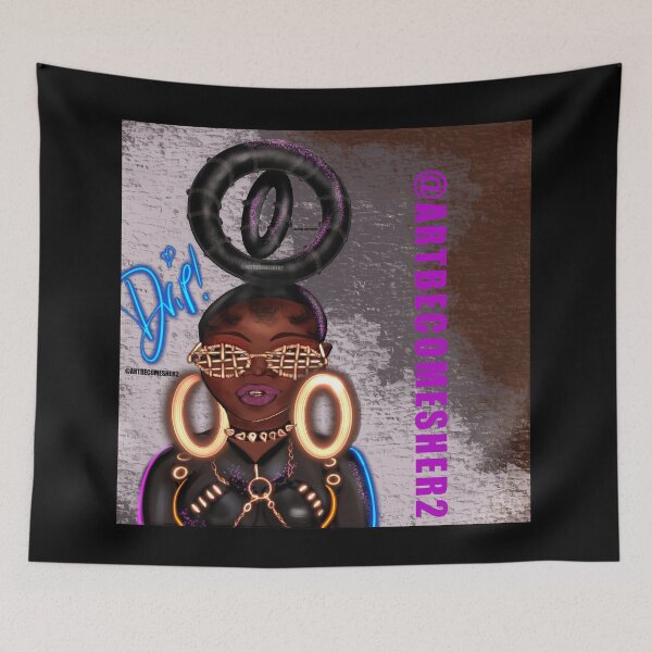 Item preview, Hoops & Drip  designed and sold by ArtBecomesHer2.