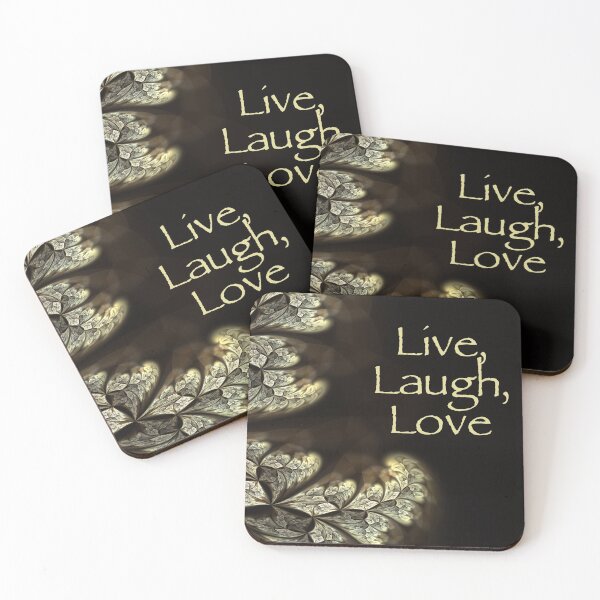 Item preview, LIVE, LAUGH, LOVE Inspirational Design  designed and sold by NaturePrints.