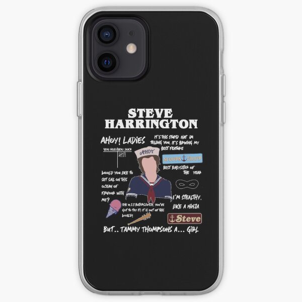 Steve Harrington Montage S3 Coque souple iPhone