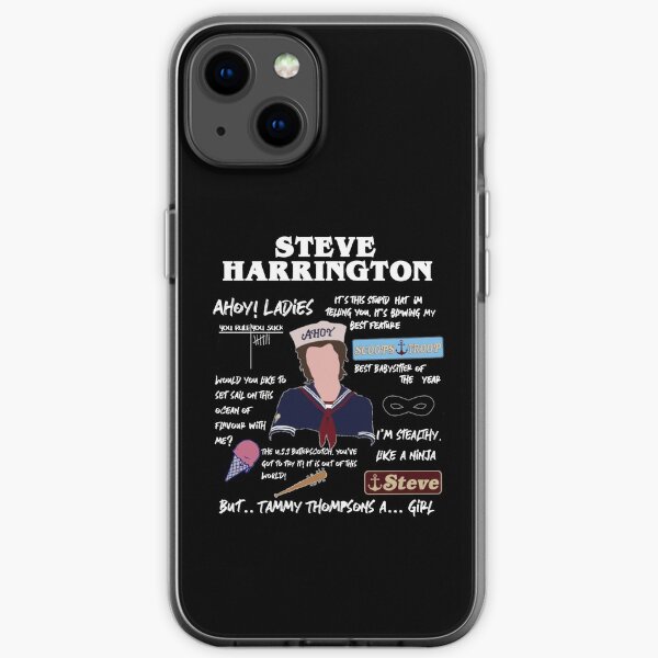Steve Harrington Montage S3 iPhone Flexible Hülle