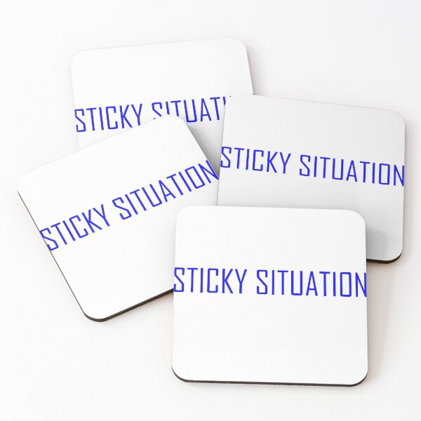 Item preview, Sticky Situation Blue designed and sold by torontoraps5.