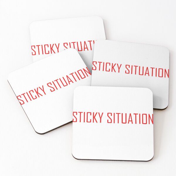 Item preview, Sticky Situation Red designed and sold by torontoraps5.