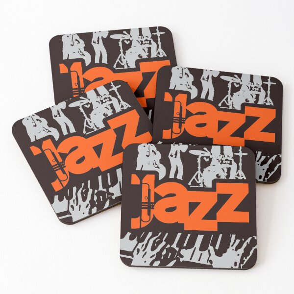 Item preview, Vintage Jazz Band Poster Style  designed and sold by jazzworldquest.