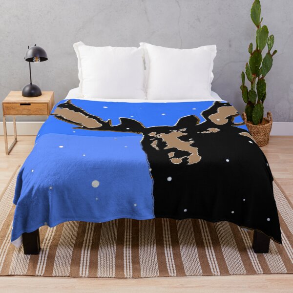 Item preview, Moose in Winter designed and sold by alpendesigns.