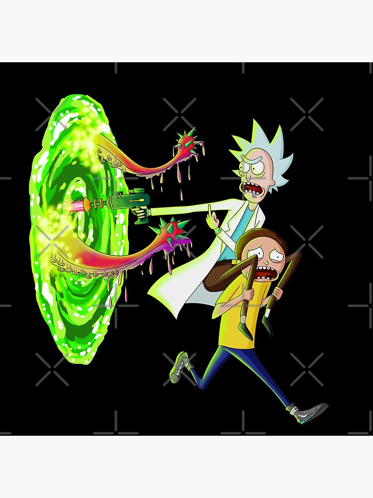 Rick and morty portal monster by kuinif