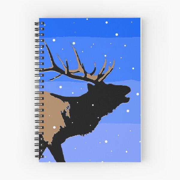 Item preview, Bugling Elk in Winter designed and sold by alpendesigns.