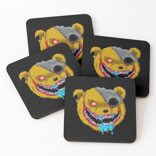 Item preview, smiling zombie teddy bear designed and sold by mrpike1.