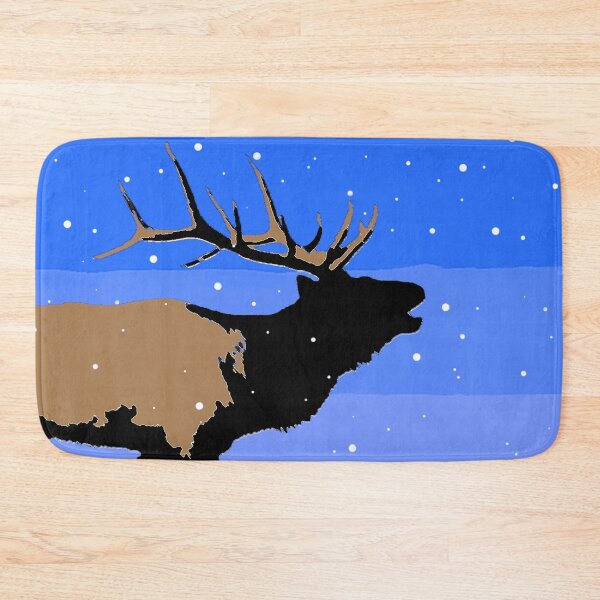 Item preview, Bugling Elk in Winter designed and sold by alpendesigns.