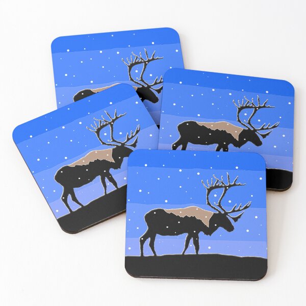 Item preview, Caribou in Winter designed and sold by alpendesigns.