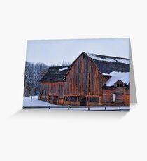 Manning Trail Barn Greeting Card