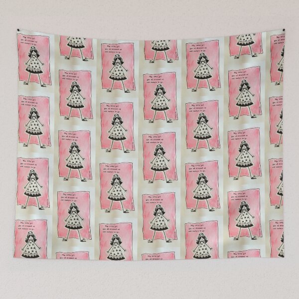 Item preview, Hey Little Girl designed and sold by Fi Maddison.