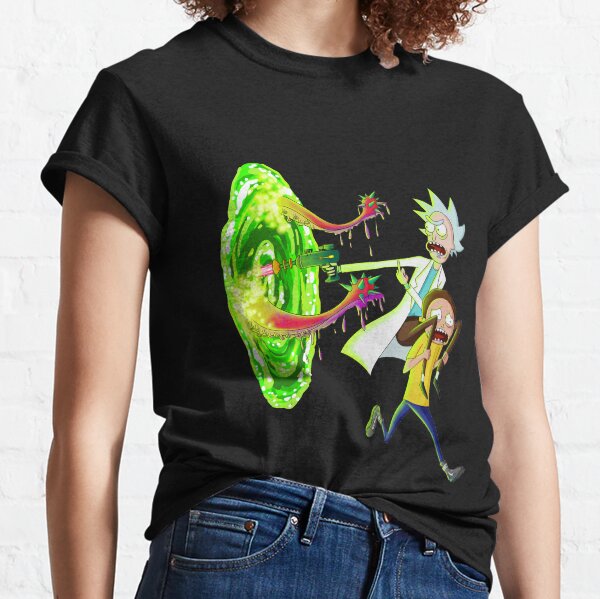 Rick and morty portal monster Classic T-Shirt