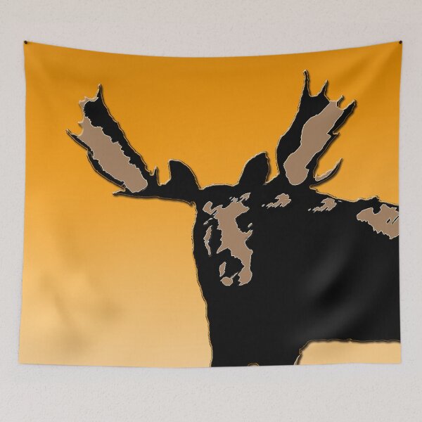 Item preview, Moose at Sunset designed and sold by alpendesigns.
