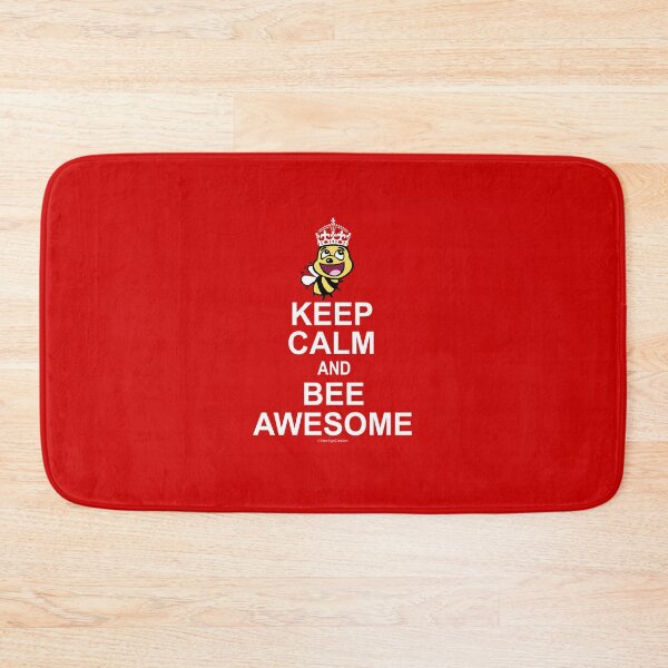 Item preview, Keep calm and bee awesome designed and sold by NewSignCreation.