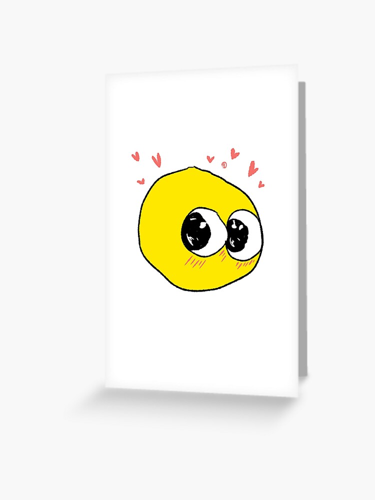 Cursed Emoji (Painted) | Greeting Card