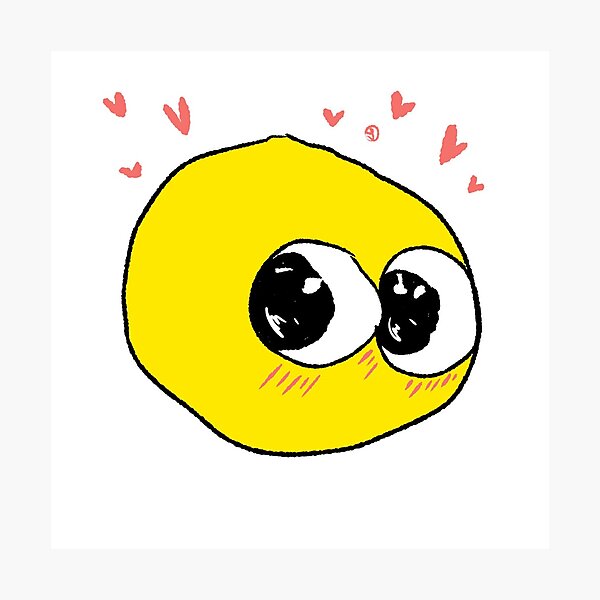 Shush Cursed Emoji | Art Board Print