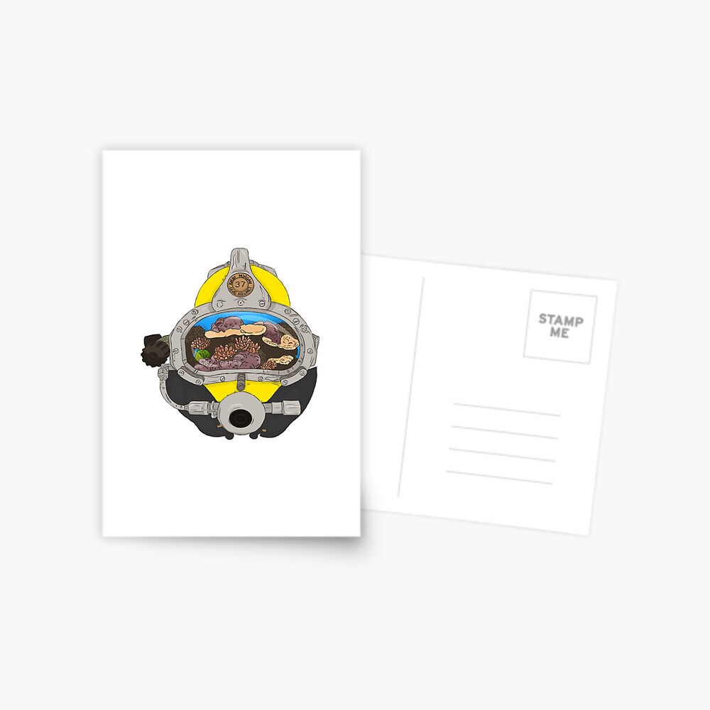 Kirby Morgan Coral Helmet Sticker for Sale by CA37AR