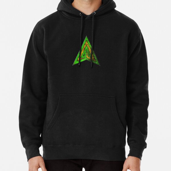 green arrow sweater