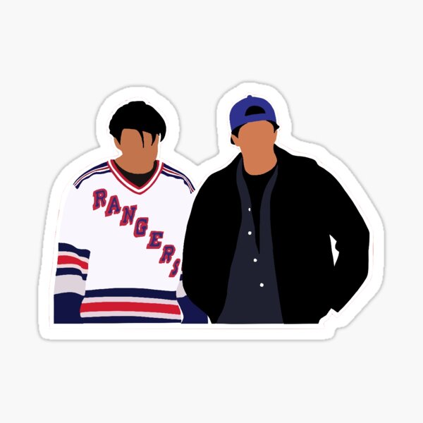 Chandler and Joey! Sticker