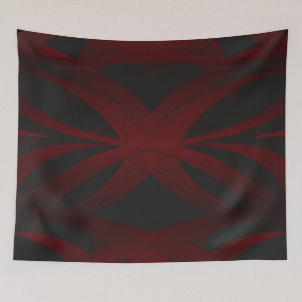 Item preview, Ribbons in Red & Blue-black dpa150607.c1 designed and sold by CSteenArt.
