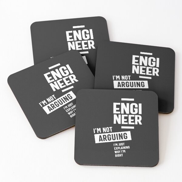 Item preview, Engineer I'm Not Arguing Funny Engineering designed and sold by cidolopez.