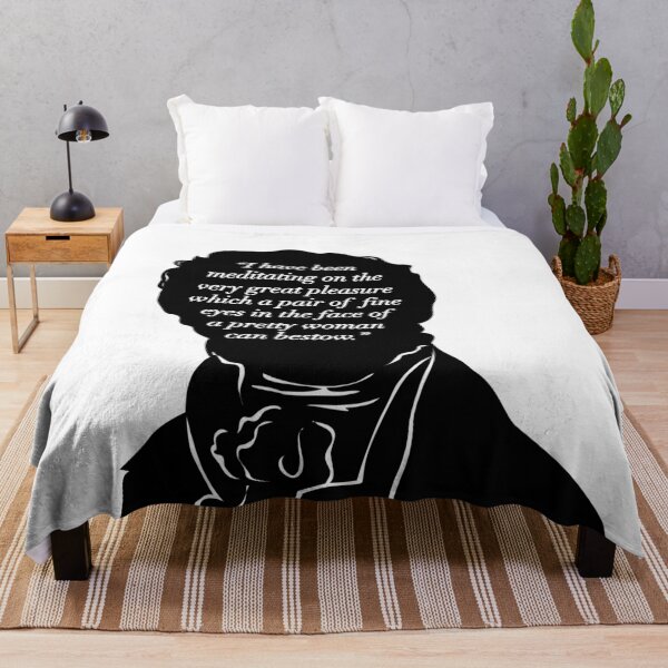 Item preview, Jane Austen Mr Darcy Quote - Art Print designed and sold by diggsstudio.