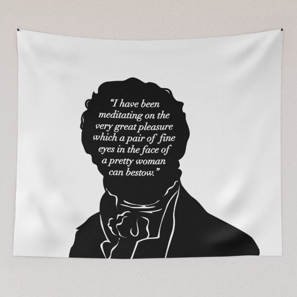Item preview, Jane Austen Mr Darcy Quote - Art Print designed and sold by diggsstudio.