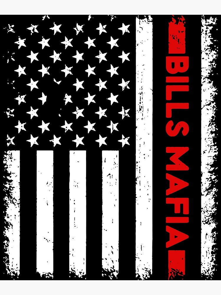 'American Flag Bills Mafia Patriotic Buffalo' Men's T-Shirt | Spreadshirt