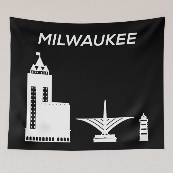 Item preview, Milwaukee Skyline, Wisconsin, USA designed and sold by marosharaf.