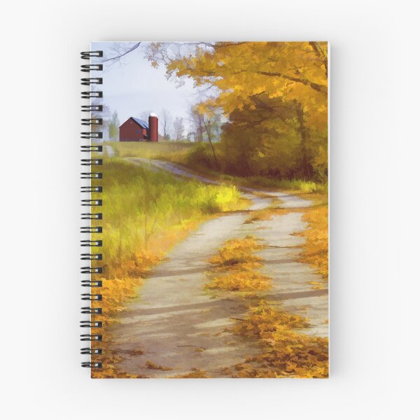 Item preview, Country Road with Barn designed and sold by alpendesigns.