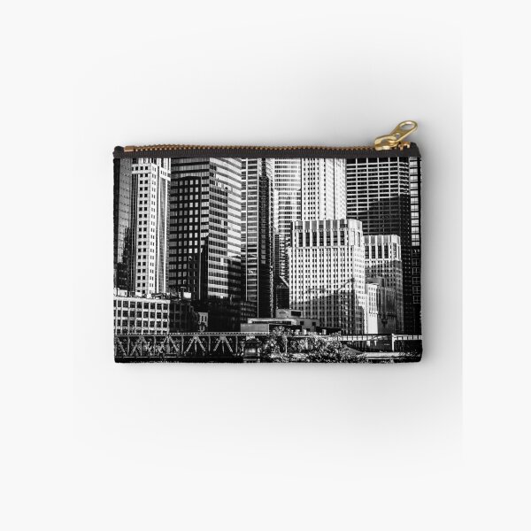 Item preview, Downtown Chicago in Black and White designed and sold by PaulVelgos.