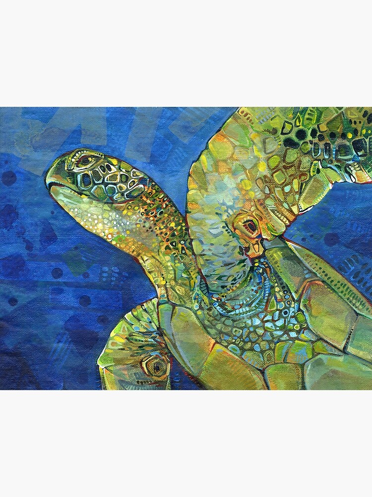 Sea Turtle Painting - 2019 by gwennpaints