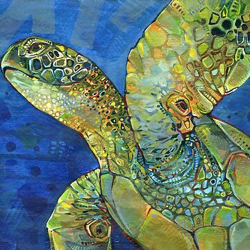 Artwork thumbnail, Sea Turtle by Gwenn Seemel