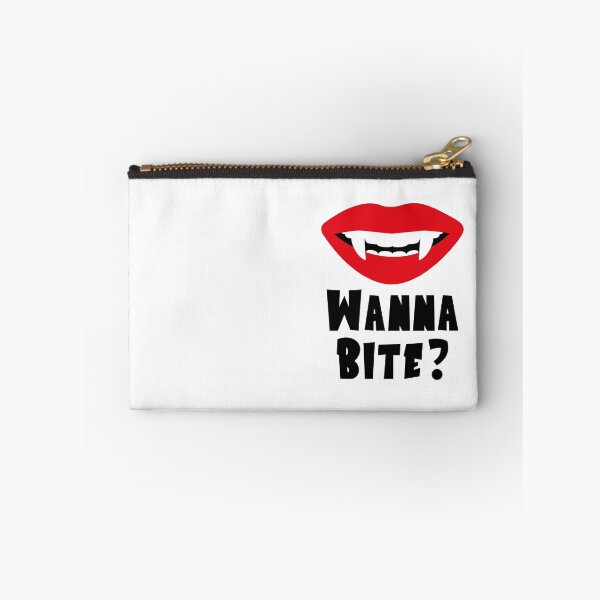 Item preview, Wanna Bite? Vampiress Lips / Halloween Funny Ideas designed and sold by DreamValleySt.