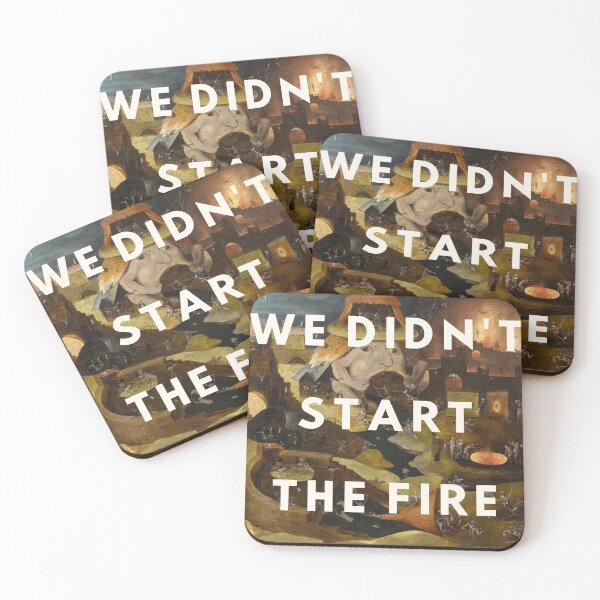 Item preview, We Didn't Start The Fire designed and sold by anyamansoor.