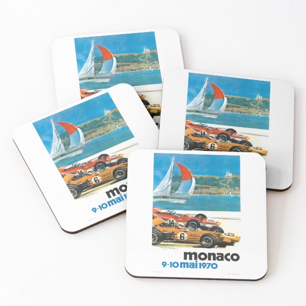 Item preview, 1970 Monaco Grand Prix Racing Poster designed and sold by retrographics.