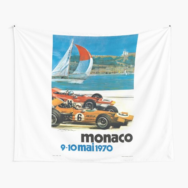 Poster du Monaco Grand Prix 1970 Tentures