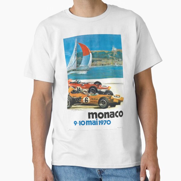Item preview, 1970 Monaco Grand Prix Racing Poster designed and sold by retrographics.