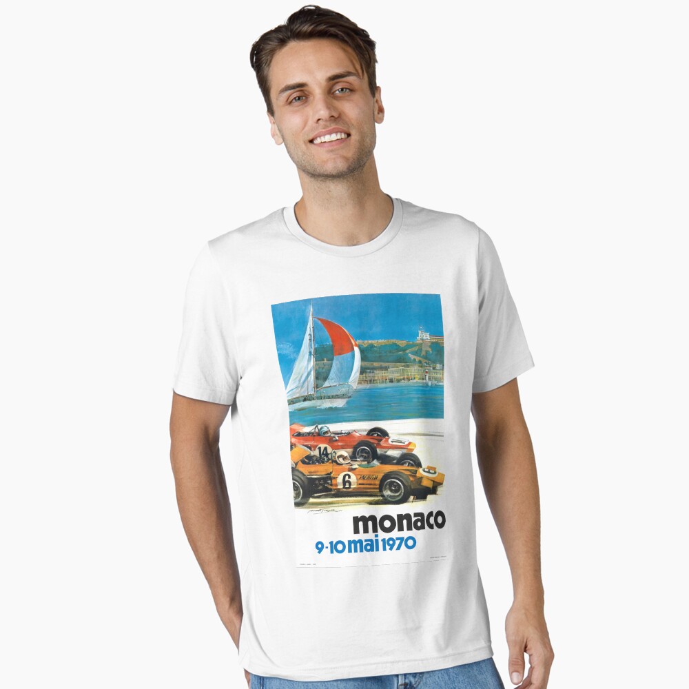 1970 Monaco Grand Prix Racing Poster Poster