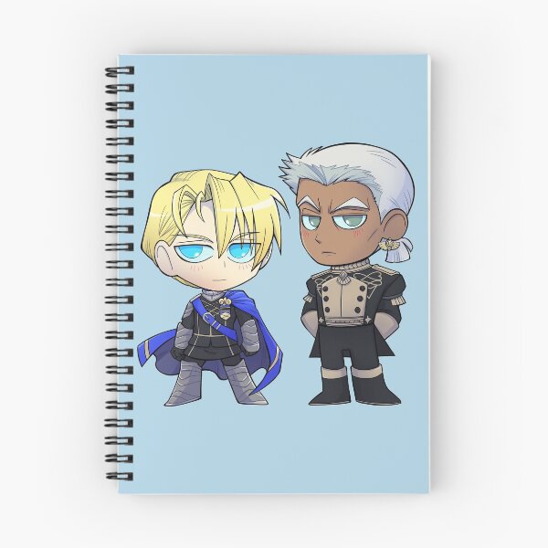 Item preview, Dimitri and Dedue - Fire Emblem Three Houses - Chibi Cuties designed and sold by kickgirl.
