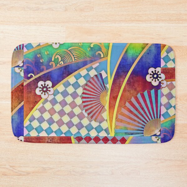 Item preview, Rainbow Oriental Abstract Artwork designed and sold by Alondra.