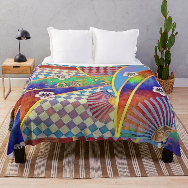 Item preview, Rainbow Oriental Abstract Artwork designed and sold by Alondra.