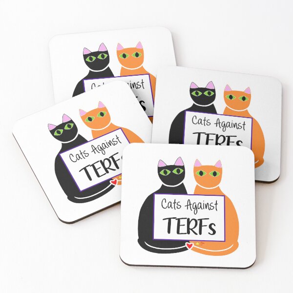 Item preview, Cats Against TERFs designed and sold by Starfire Studio.
