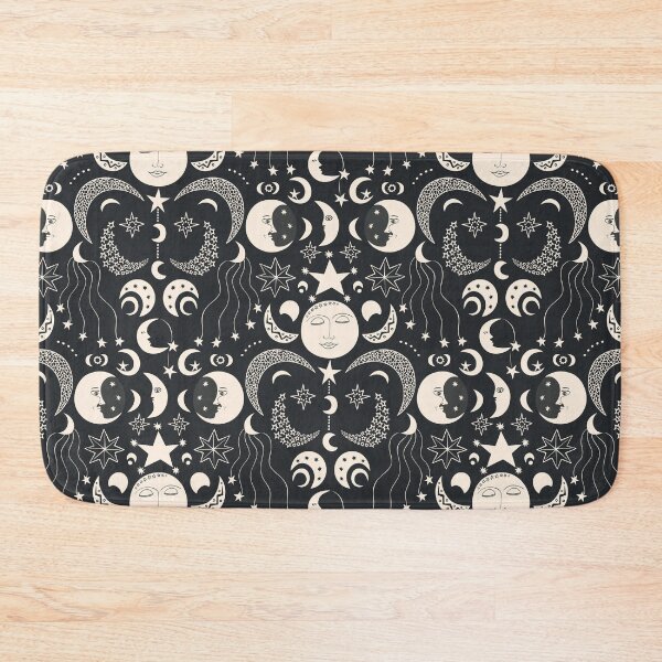 Item preview, Many Moons Ago Celestial Lunar Pattern designed and sold by rocketandindigo.