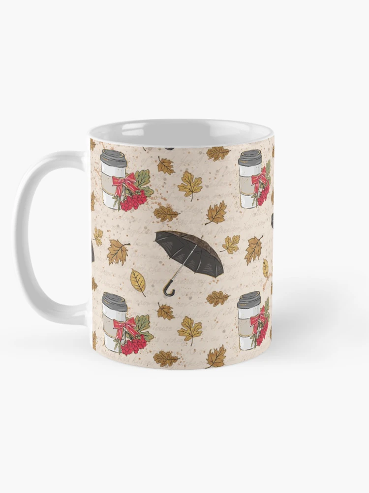 Thumbnail 5 of 6, Coffee Mug, Fall Pattern designed and sold by thepatternshop.